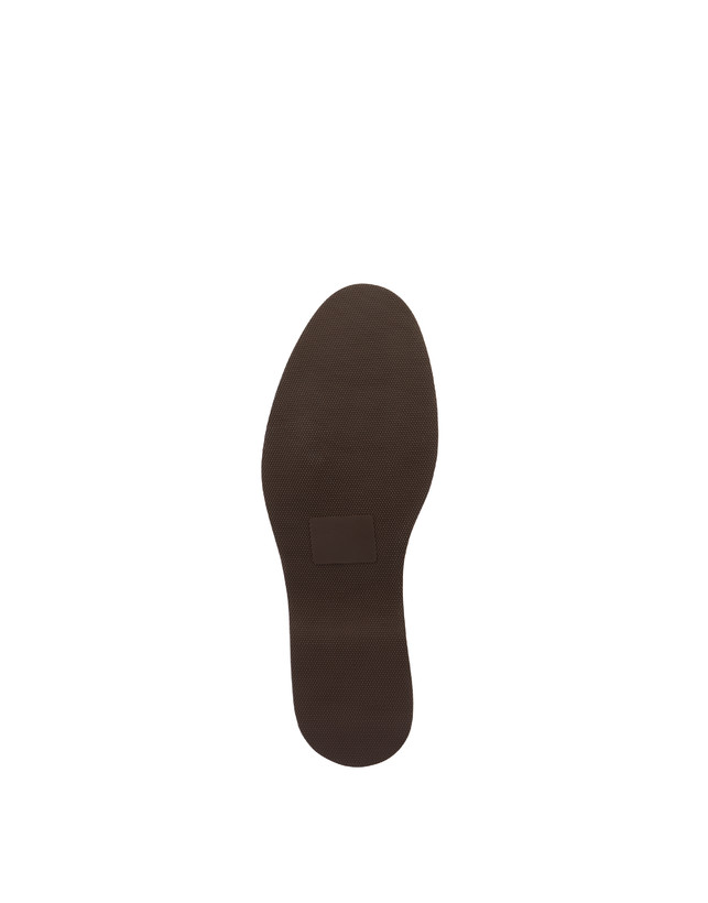 Pollini Mocassini In Crosta Green Field Beige Vendita Calda