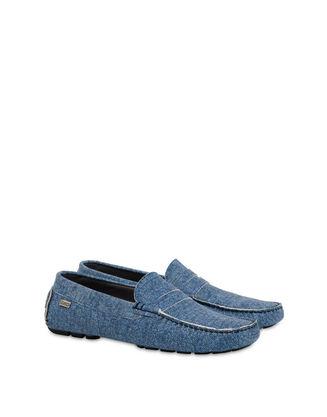 Pollini Mocassini Driver In Nappa Eazy Blu I Più Venduti