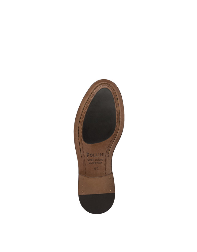Pollini Derby In Scamosciato Classic T.moro Nuovo