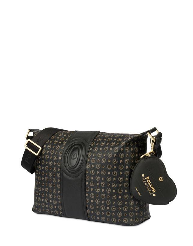 Pollini Borsa A Spalla Heritage 70th Anniversary Nero/nero Soddisfazione Garantita