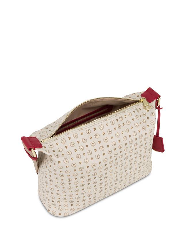 Pollini Borsa Hobo Heritage Logo Classic Avorio/lacca Shopping Online
