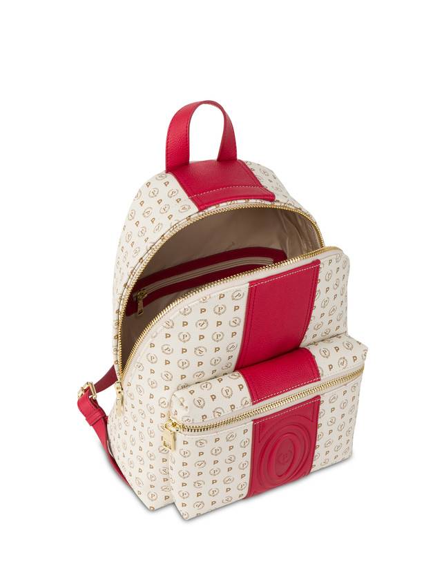 Pollini Zaino Heritage 70th Anniversary Avorio/rosso Sottocosto