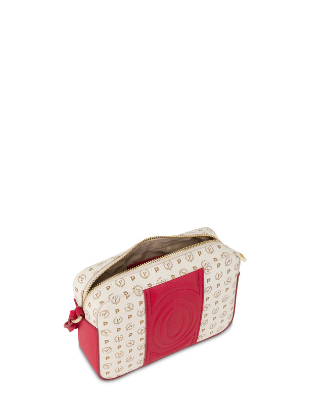 Pollini Borsa A Tracolla Heritage 70th Anniversary Avorio/rosso Novità