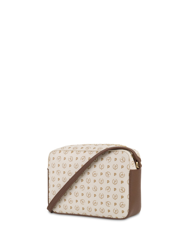 Pollini Borsa A Tracolla Heritage 70th Anniversary Avorio/marrone Offerta