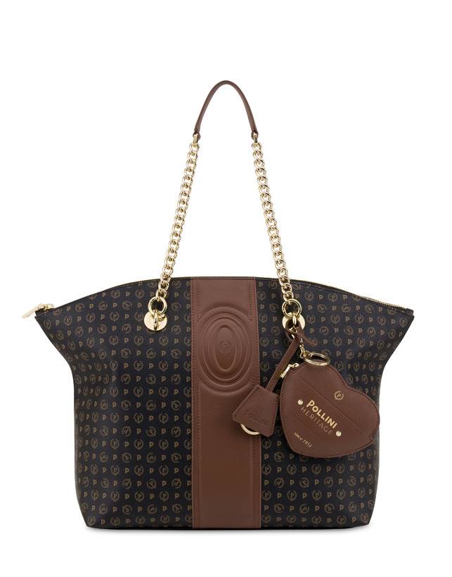 Pollini Tote Bag Heritage 70th Anniversary Nero/marrone Economico