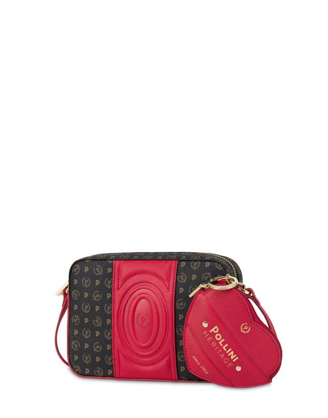 Pollini Borsa A Tracolla Heritage 70th Anniversary Nero/rosso Offerte