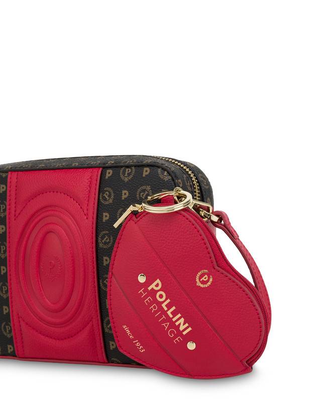 Pollini Borsa A Tracolla Heritage 70th Anniversary Nero/rosso Offerte