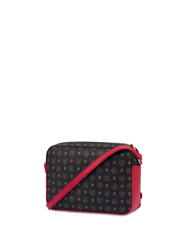 Pollini Camera Bag Piccola Heritage Flowers Nero/rosso Hotsell