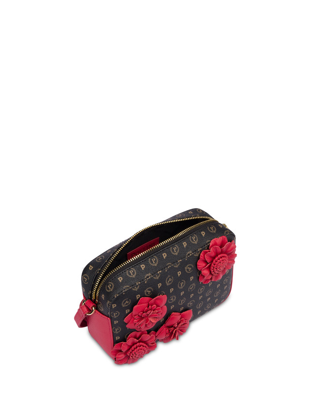Pollini Camera Bag Piccola Heritage Flowers Nero/rosso Hotsell