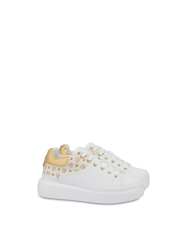 Pollini Sneakers Carrie Heritage Avorio/bianco/oro 2025