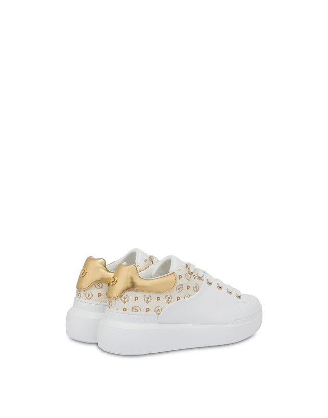 Pollini Sneakers Carrie Heritage Avorio/bianco/oro 2025