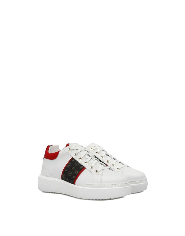 Pollini Sneaker Nero/lacca/bianco Nuovo