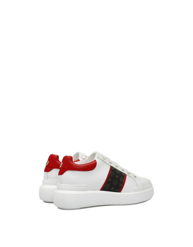 Pollini Sneaker Nero/lacca/bianco Nuovo