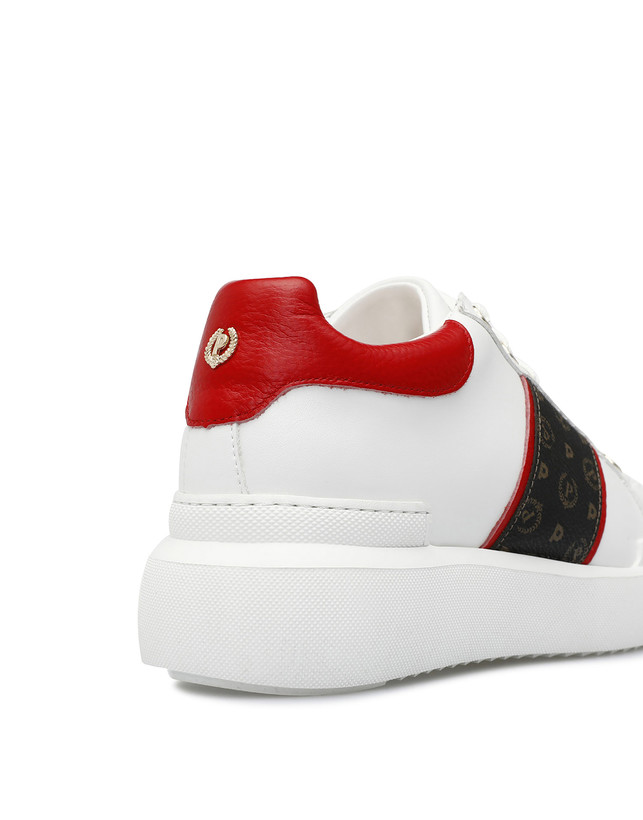Pollini Sneaker Nero/lacca/bianco Nuovo