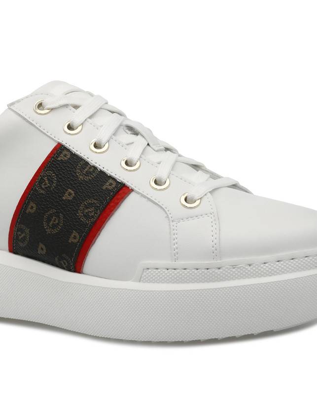 Pollini Sneaker Nero/lacca/bianco Nuovo