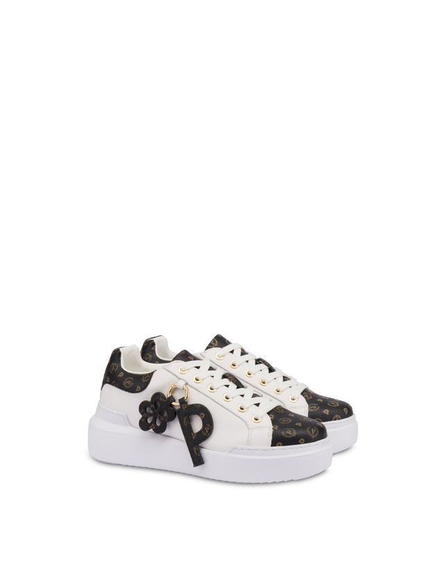 Pollini Sneakers Con Charm Heritage Carry Nero Vendita