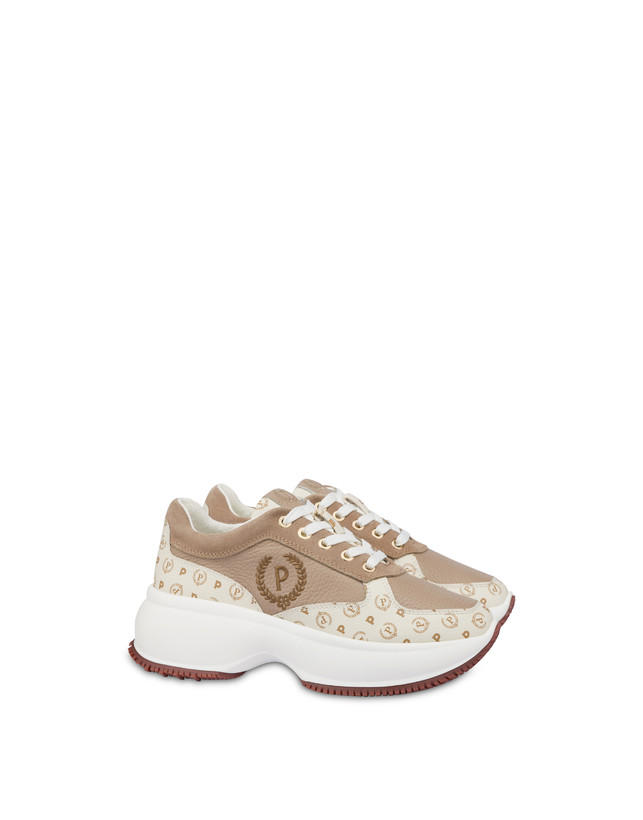 Pollini Sneakers Pong Heritage Avorio/avorio Soddisfazione Garantita