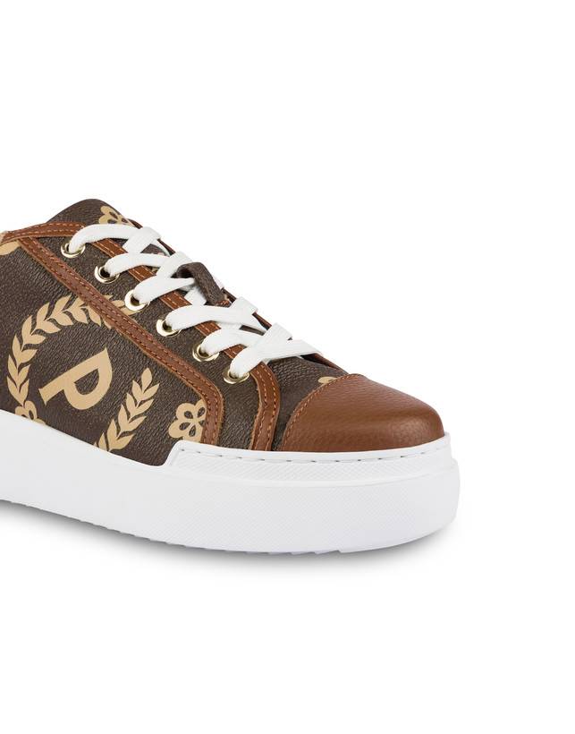 Pollini Sneakers Maxi Heritage Day Sì! Crema/marrone/marrone Acquista Ora