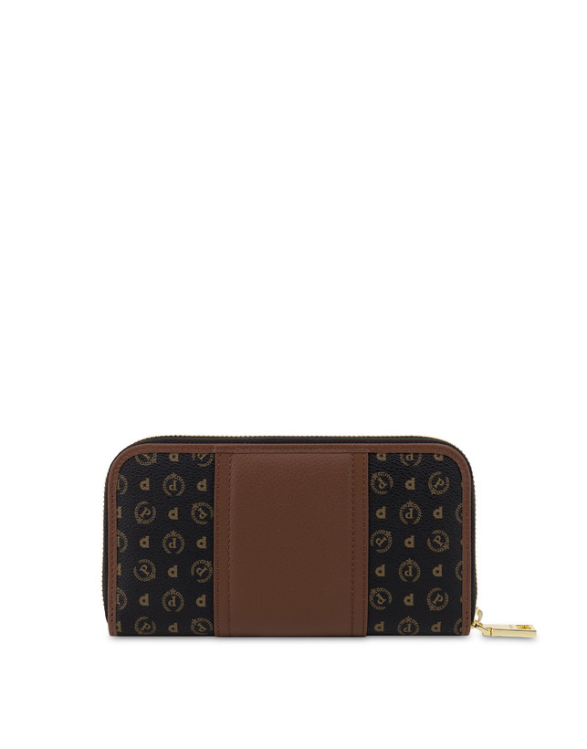 Pollini Portafoglio Zip Around Heritage 70th Anniversary Nero/marrone Ultimi due giorni