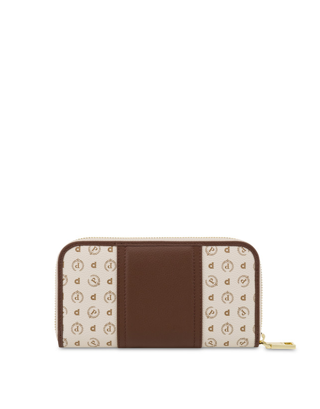 Pollini Portafoglio Zip Around Heritage 70th Anniversary Avorio/marrone Shopping Online