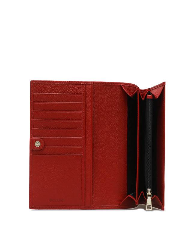 Pollini Portafoglio Heritage Logo Classic Avorio/lacca Prezzo Ridotto
