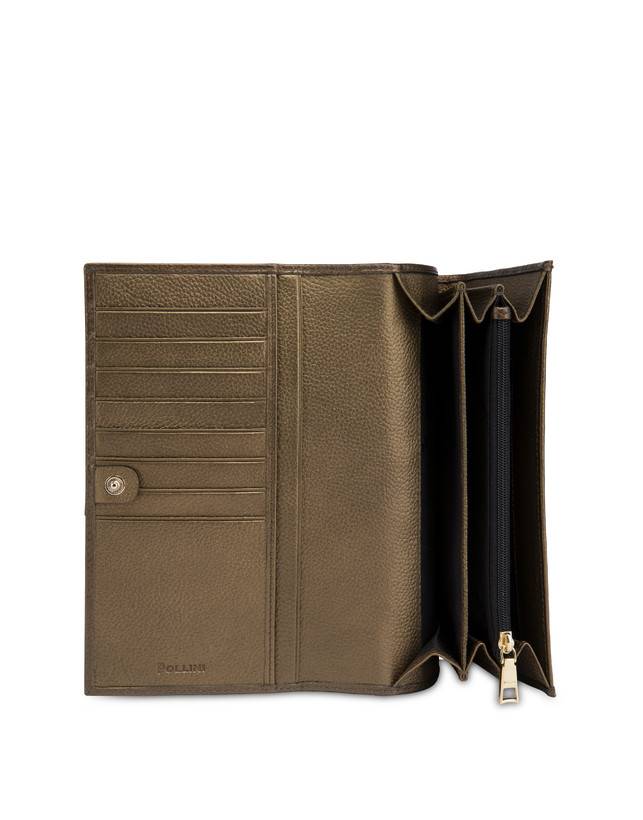 Pollini Portafoglio Special Heritage Avorio/nero/bronzo Convenienza