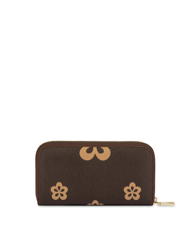 Pollini Portafoglio Zip Around Day-si! Heritage Crema/marrone/marrone Super sconto