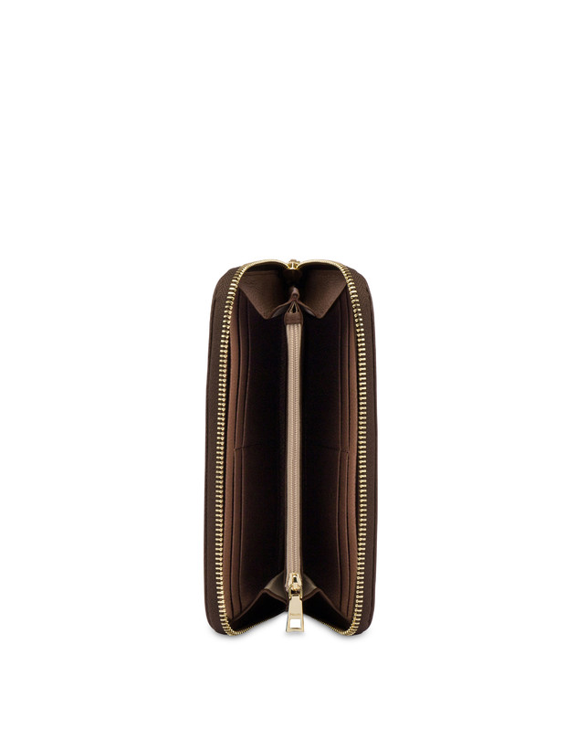 Pollini Portafoglio Zip Around Day-si! Heritage Crema/marrone/marrone Super sconto