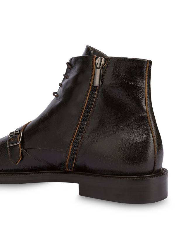 Pollini Stivaletti In Capra 1920 T.moro Nuova