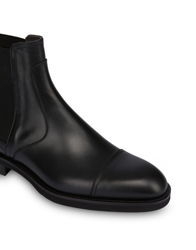 Pollini Beatles In Vitello Liscio Gentlemen's Club Nero Italia