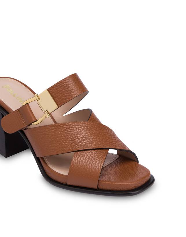 Pollini Sandali In Vitello Synthesis Toffee Saldi Di Fabbrica