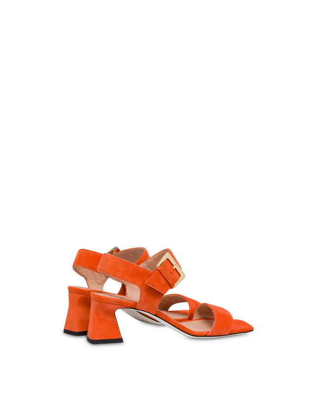 Pollini Sandali In Camoscio Nina Coral Shopping Online