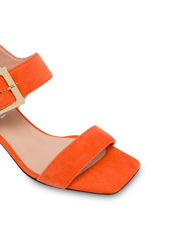 Pollini Sandali In Camoscio Nina Coral Shopping Online