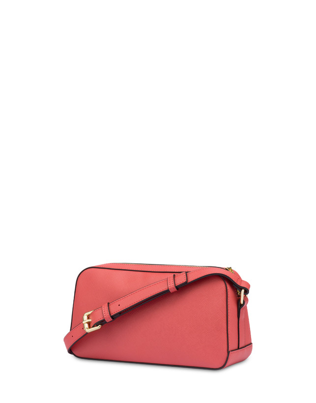 Pollini Borsa A Tracolla Con Maxi Lettering Safari Arancio Acquista Ora