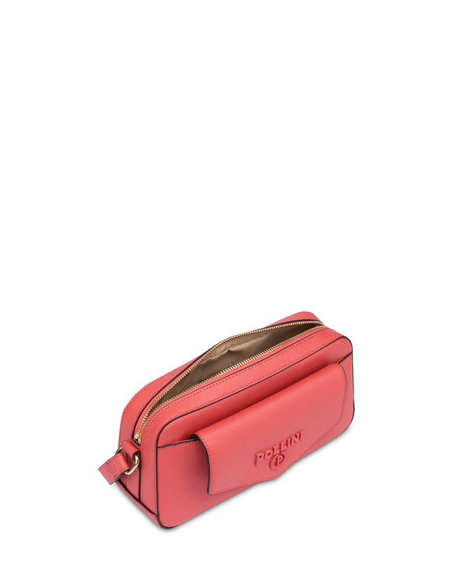 Pollini Borsa A Tracolla Con Maxi Lettering Safari Arancio Acquista Ora
