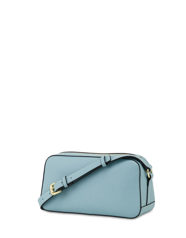 Pollini Borsa A Tracolla Con Maxi Lettering Safari Sky Limitato a 3 giorni