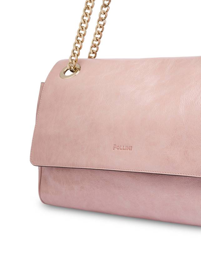 Pollini Borsa A Spalla Medium Softness Cipria Affare Del Giorno
