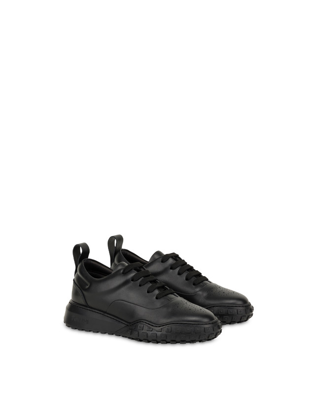 Pollini Sneakers In Vitello Runabout Convenienza