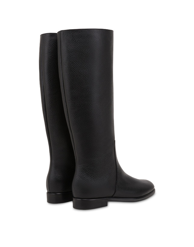Pollini Stivale Flat In Vitello Core Online