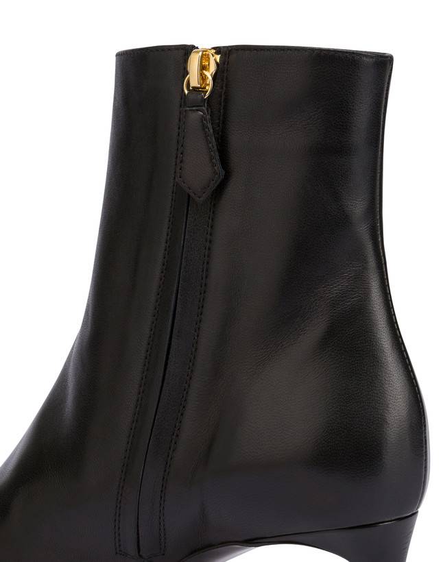 Pollini Stivaletti In Nappa Attitude Nero 2025