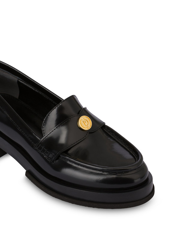 Pollini Mocassini Penny In Vitello Abrasivato Code Nero Promozione Limitata