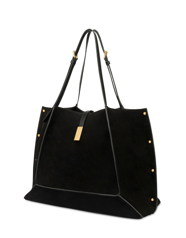 Pollini Shopper In Crosta Austin Medium Saldi Di Fabbrica