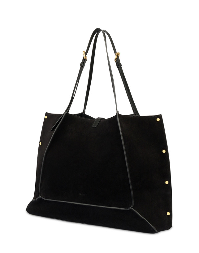 Pollini Shopper In Crosta Austin Medium Saldi Di Fabbrica