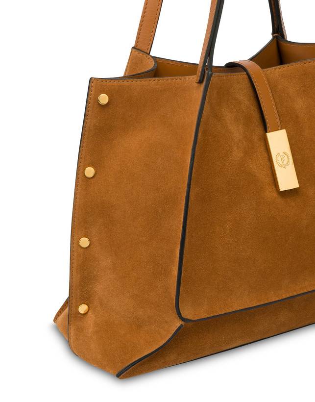 Pollini Shopper In Crosta Austin Small I Più Venduti