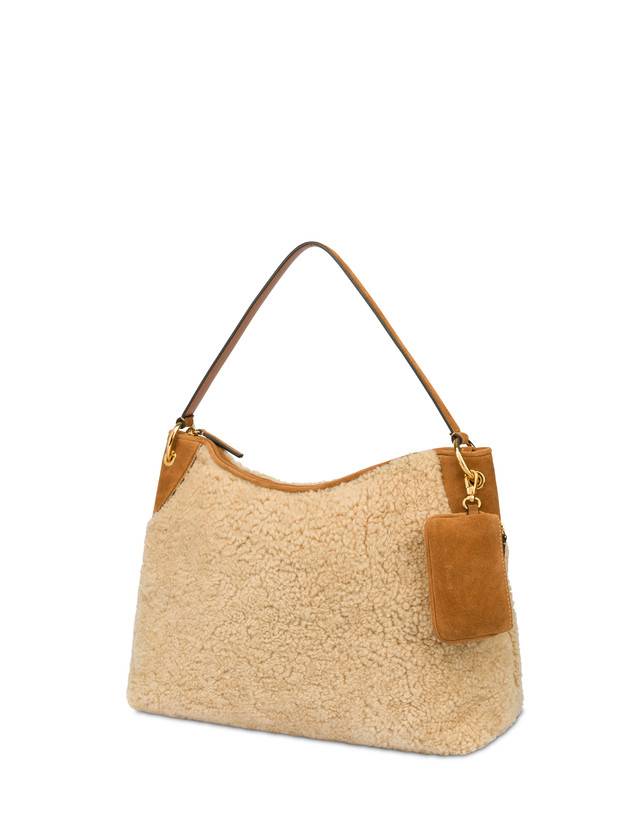 Pollini Hobo Bag In Montone E Crosta Anjia Negozio