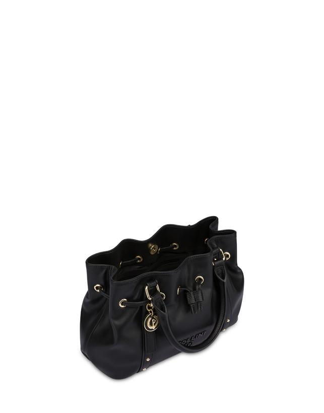 Pollini Piccola Borsa In Nappa Serena Nero/nero Qualità