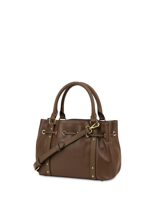 Pollini Piccola Borsa In Nappa Serena Marrone/marrone Vendita