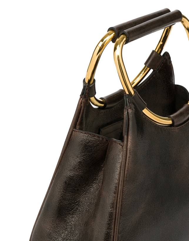 Pollini Clutch In Vitello Vintage Armour Negozi Online
