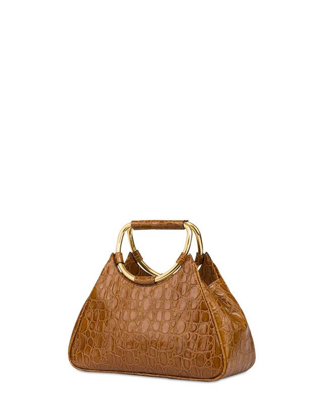 Pollini Clutch In Vitello Stampa Cocco Armour Acquista Ora
