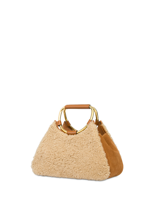 Pollini Clutch In Montone E Crosta Armour Promozione Limitata